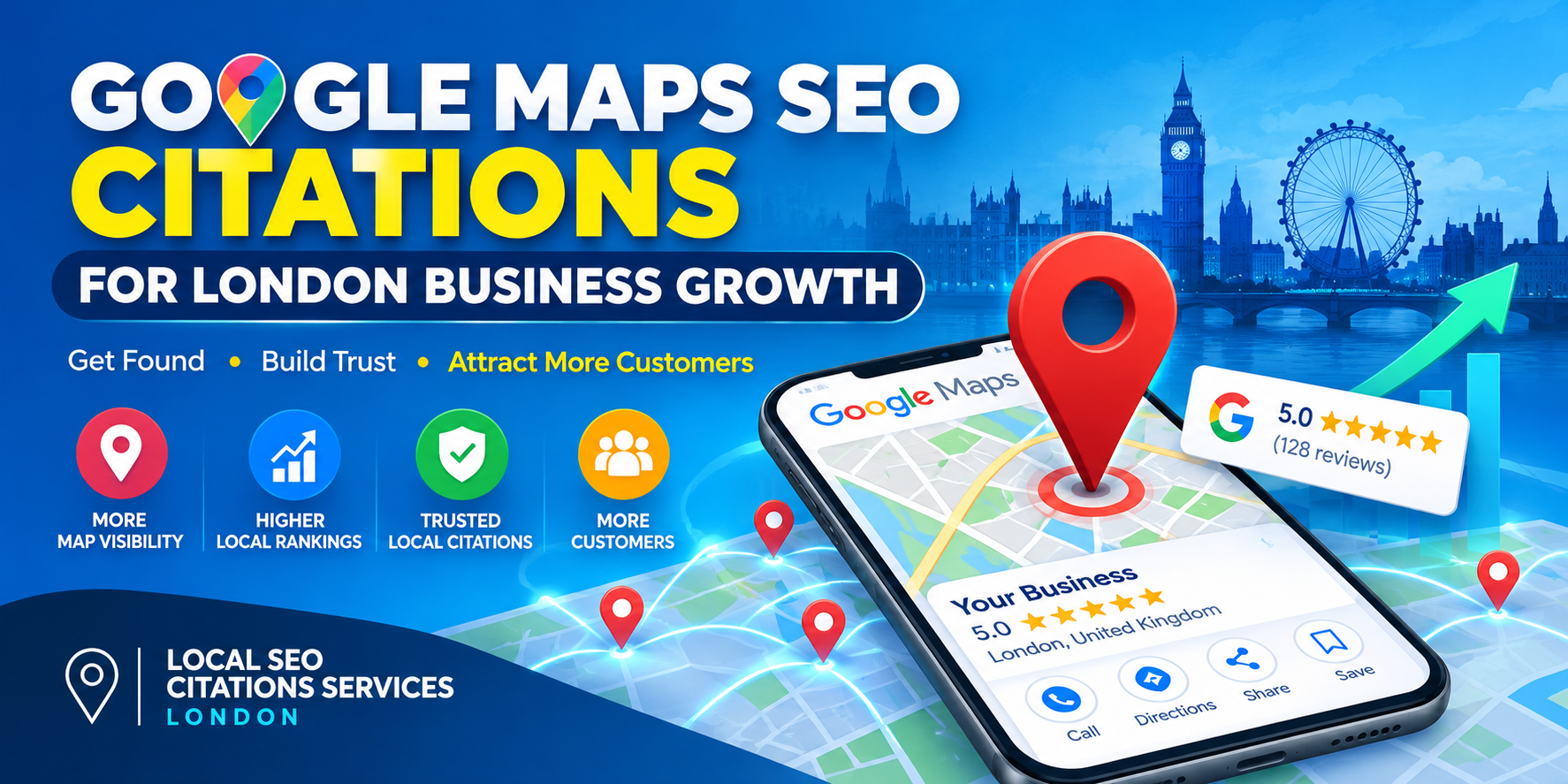 Google Maps SEO Citations for London Business Growth